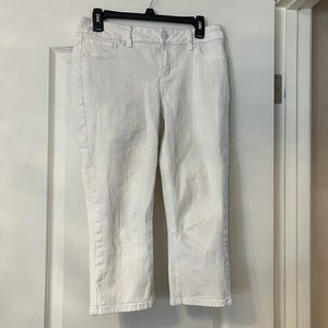 Seven 7 Jean CROP IN CLEAN WHITE